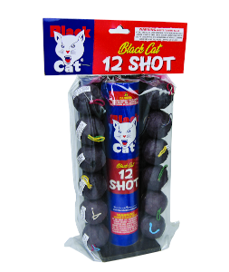 Black Cat 12 Shot Bagged