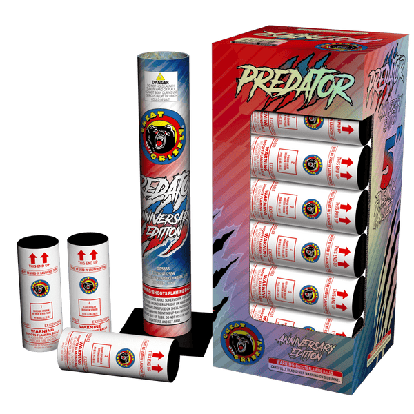Predator XL Canister 6 Shells 5"