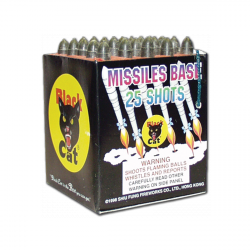 25 Shot Missile Base Black Cat