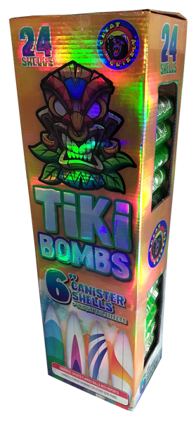 Tiki Bombs 24 Shells 6"