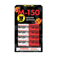 M-150 Red/Silver Salute Assorted
