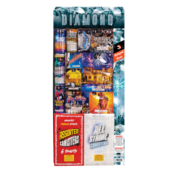 Diamond Assortment #6 Pack – KJ's Fireworks