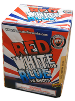 Red, White, & Blue Bombs 16 Shot